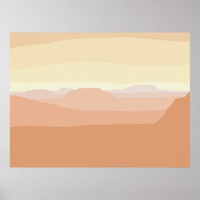 Póster Valle de Mesa (Frente)