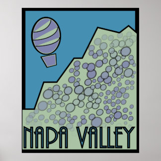 Póster Valle de Napa