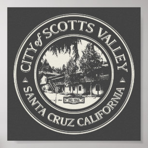 PÓSTER VALLE DE SCOTTS - SANTA CRUZ CALIFORNIA