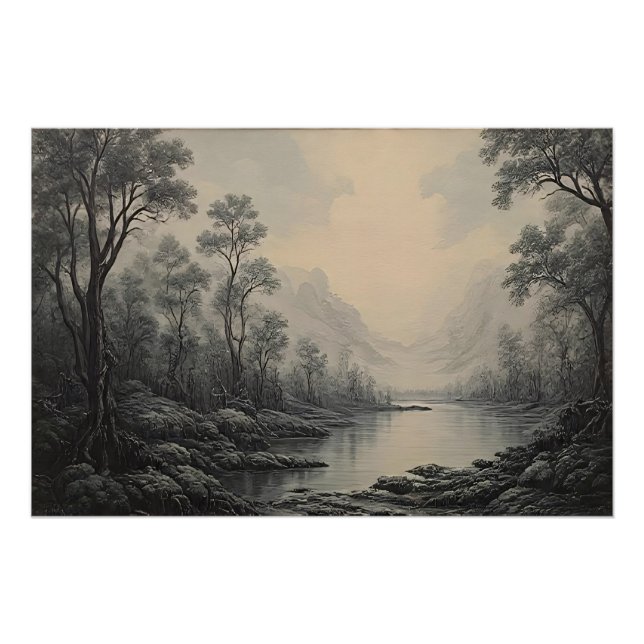 Póster Valle de Silencio (Anverso)