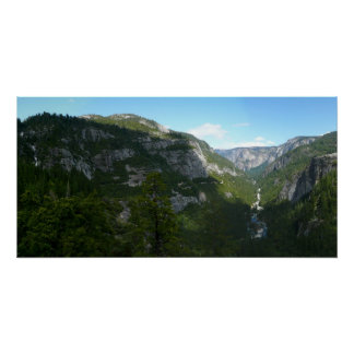 Póster Valle de Yosemite en el Parque Nacional Yosemite