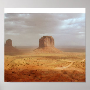 Póster Valle del monumento