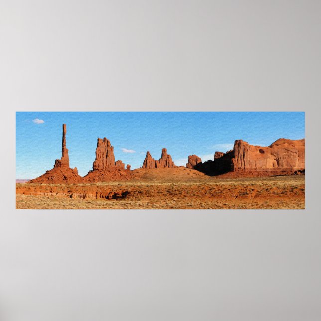 Póster Valle del Monumento II (Frente)
