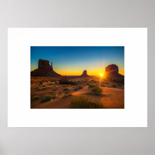 Póster Valle del Monumento poster