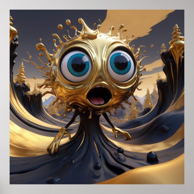 Póster Valle del Oro (Frente)