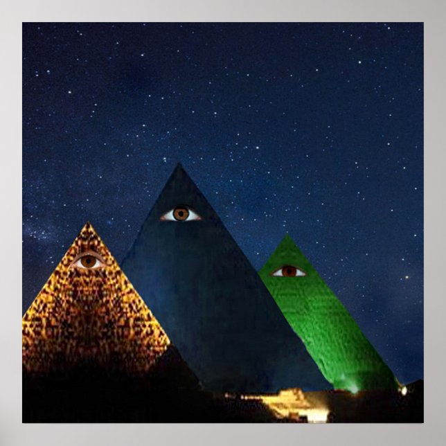 Póster Valle del Poster Faraón 3 (Frente)