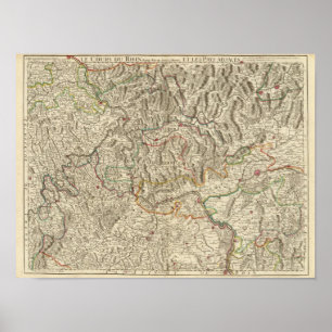 Póster Valle del Río Rin