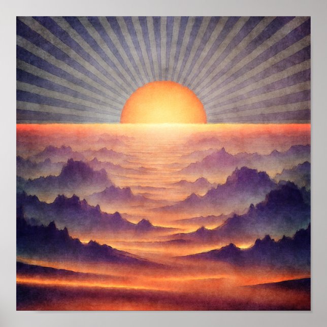 Póster Valle del Sol (Frente)