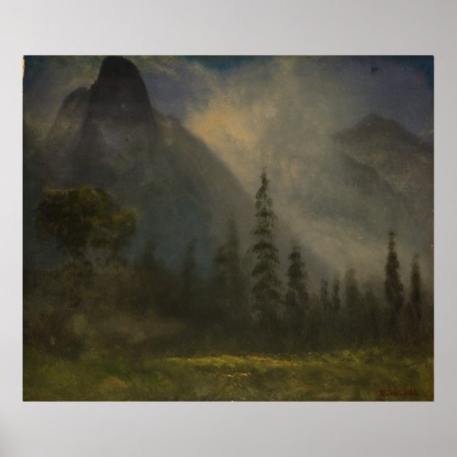 Póster Valle del Yosemite (Frente)