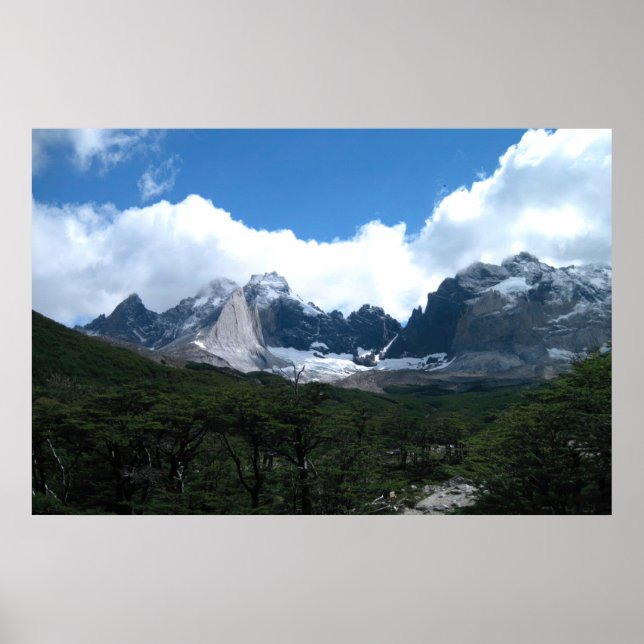 Póster Valle francés (Frente)