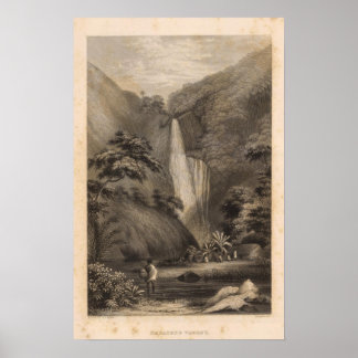 Póster Valle Hanapepe, Hawaii