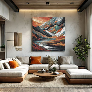 Póster Valle Serpentino