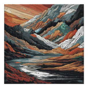 Póster Valle Serpentino