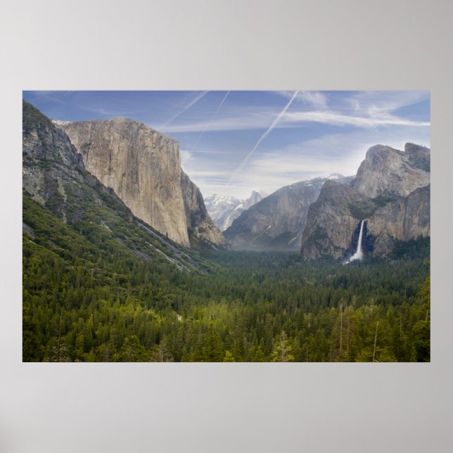 Póster Valle Yosemite (Frente)