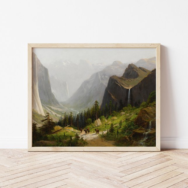 Póster Valle Yosemite, CA | Frederick Ferdinand Schafer (Subido por el creador)