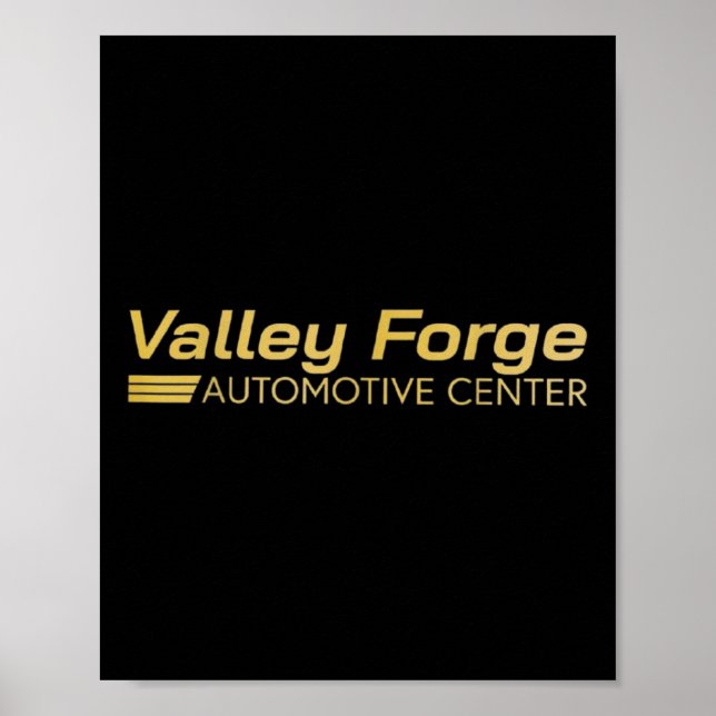Póster Valley Forge Automotive Oficial (Frente)