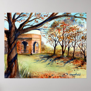 Póster Valley Garden Harrogate por Farida Greenfield