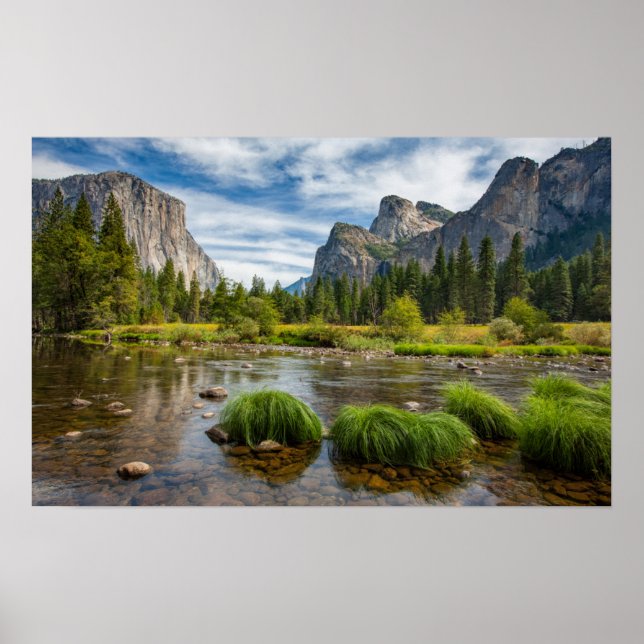 Póster Valley View in Yosemite National Park (Frente)