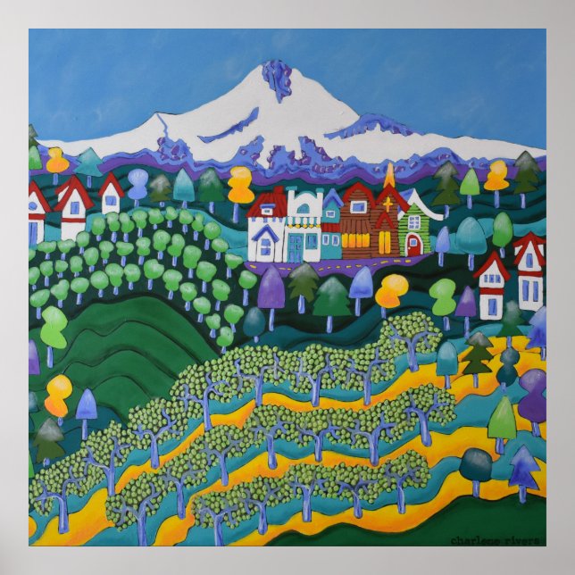 Póster Valley View y Parkdale Poster (Frente)