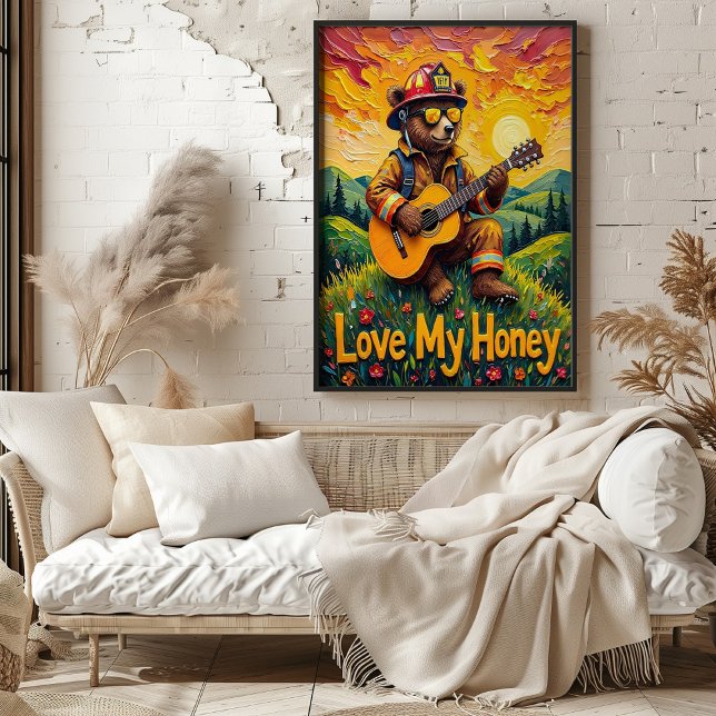 Póster Valley Vista Vibes: La armonía del oso (Subido por el creador)