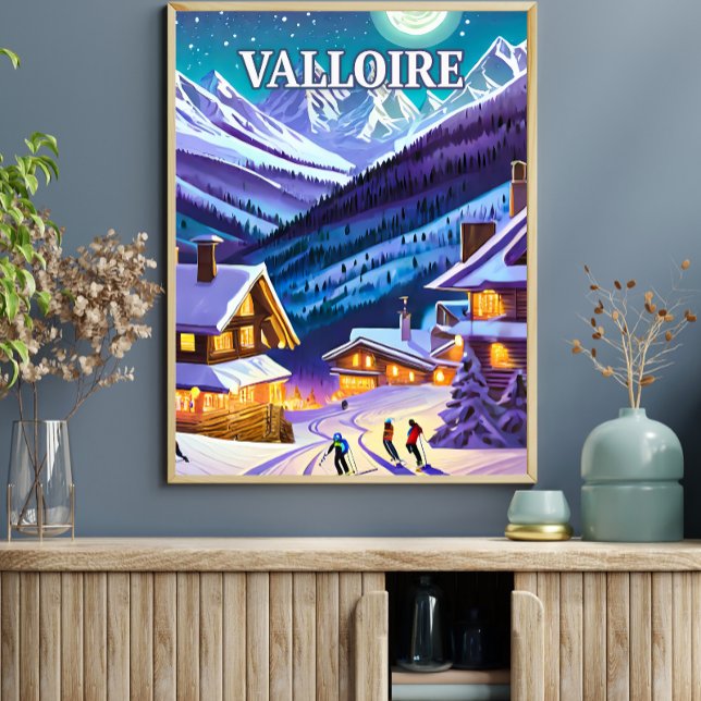 Póster Valloire : Toile Alpestre, Éclats d'Hiver en Harmo (Subido por el creador)