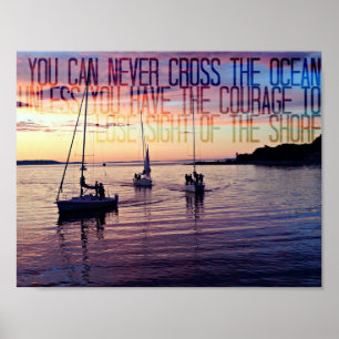 Póster Valor Para Salir De La Costa