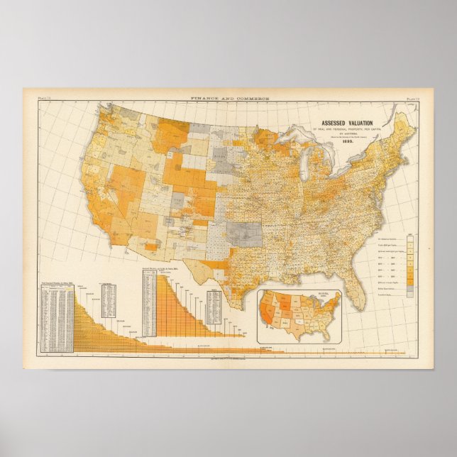 Póster valoración de los países (Frente)