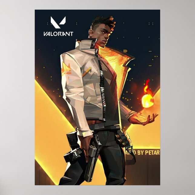 PÓSTER VALORANTE (Frente)