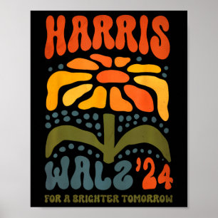 Póster Vals de Wheimer 2024 Retro Boho Vintage Groovy Flo
