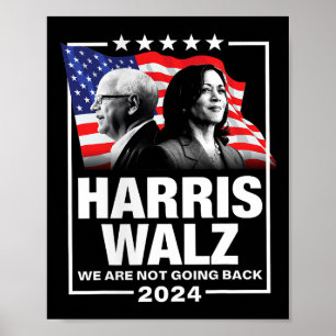 Póster Vals No Volveremos Kamala Harris 2024 1