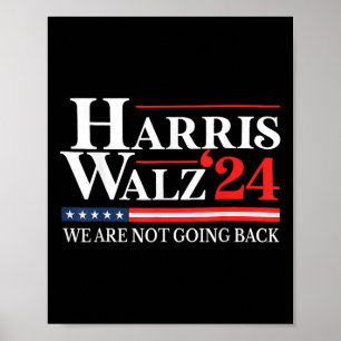 Póster Vals No Volveremos Kamala Harris 2024 1