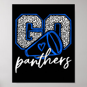 Póster Vamos a Animar Panthers Nombre Deportes Escolares 