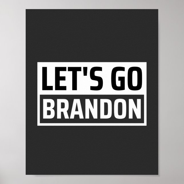 Póster vamos a brandon (Frente)