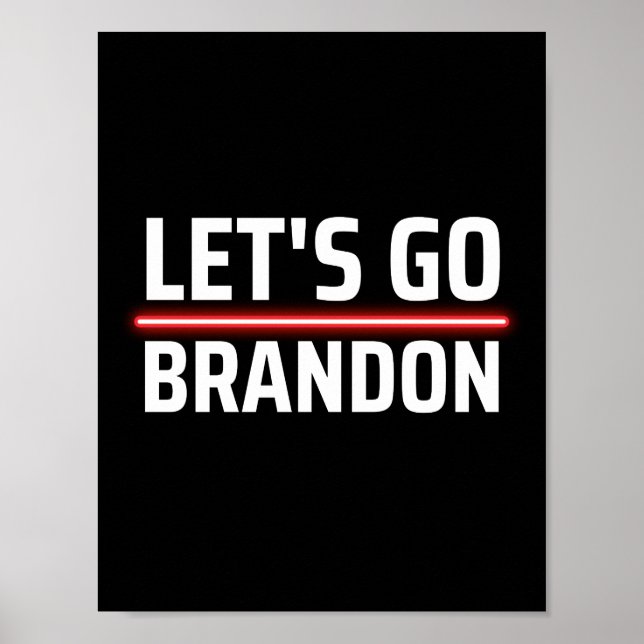 Póster vamos a brandon (Frente)