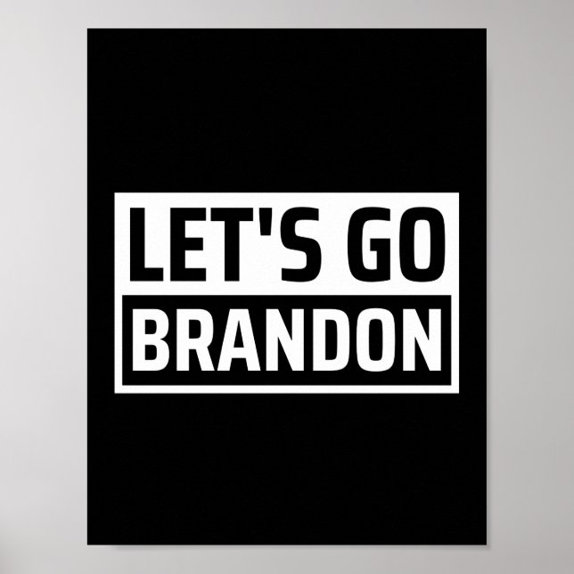Póster vamos a brandon (Frente)