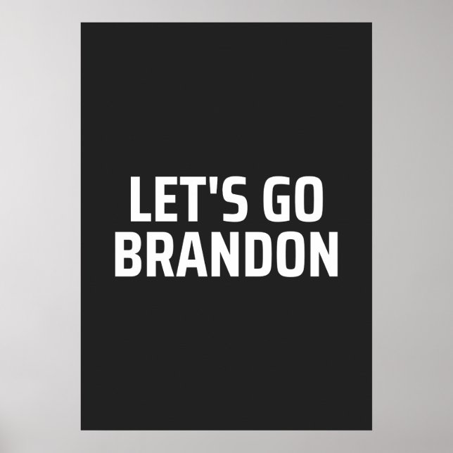 Póster vamos a brandon (Frente)
