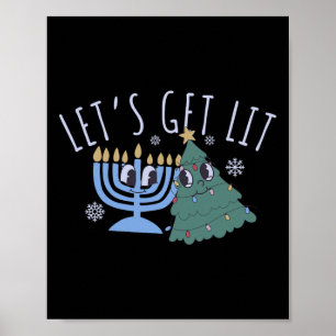 Póster Vamos a conseguir el partido de Navidades Lit Chri