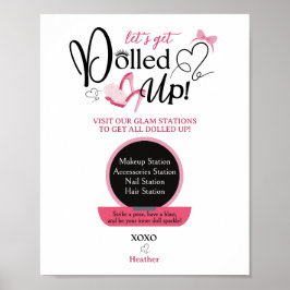 Póster Vamos a dejarnos llevar por el Rótulo Fiesta