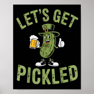 Póster Vamos a Encurtir el Día de San Patricio Fiesta de 