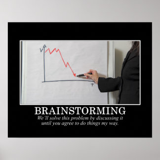 Póster Vamos a hablar con Brainstorm hasta que estés de a