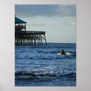 Póster Vamos a hacer surf
