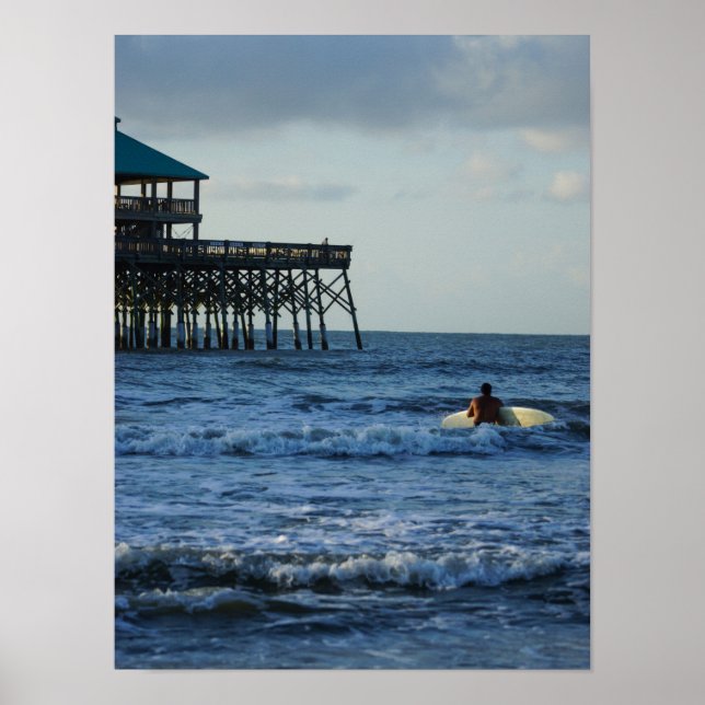 Póster Vamos a hacer surf (Frente)