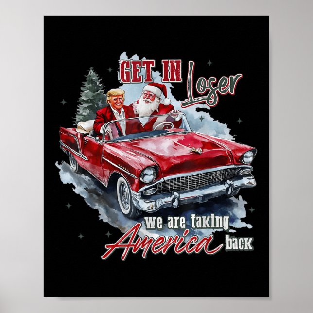 Póster Vamos a perder estamos llevando a Estados Unidos d (Frente)