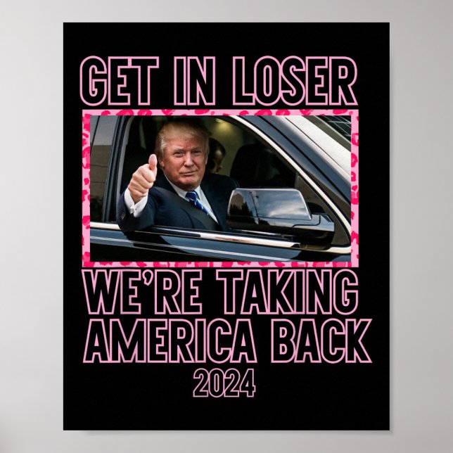 Póster Vamos a perder, estamos recuperando a Estados Unid (Frente)