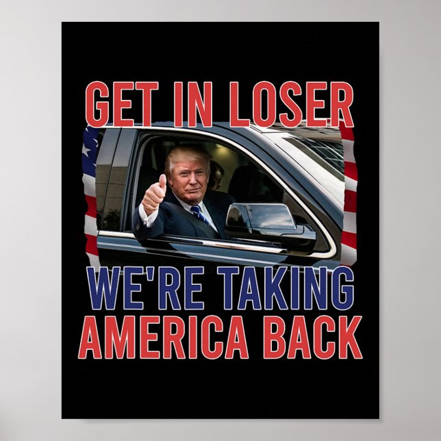 Póster Vamos a perder, estamos recuperando a Estados Unid (Frente)