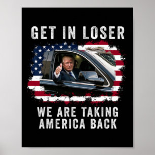 Póster Vamos a perder, estamos recuperando a Estados Unid