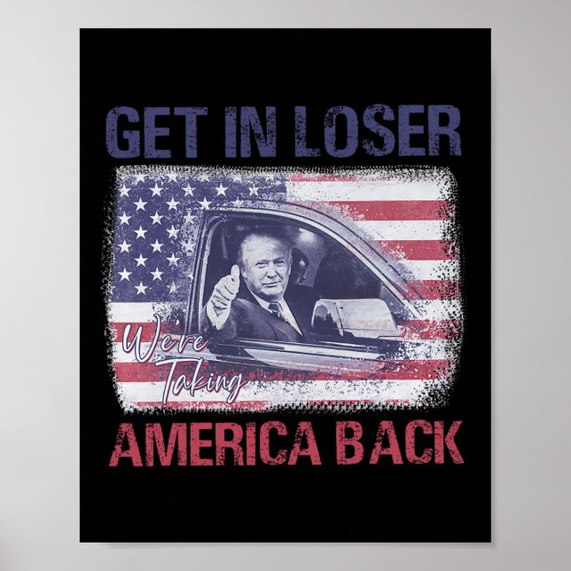 Póster Vamos a perder, estamos recuperando a Estados Unid (Frente)