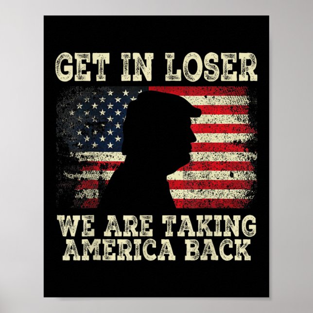 Póster Vamos a perder, estamos recuperando a Estados Unid (Frente)