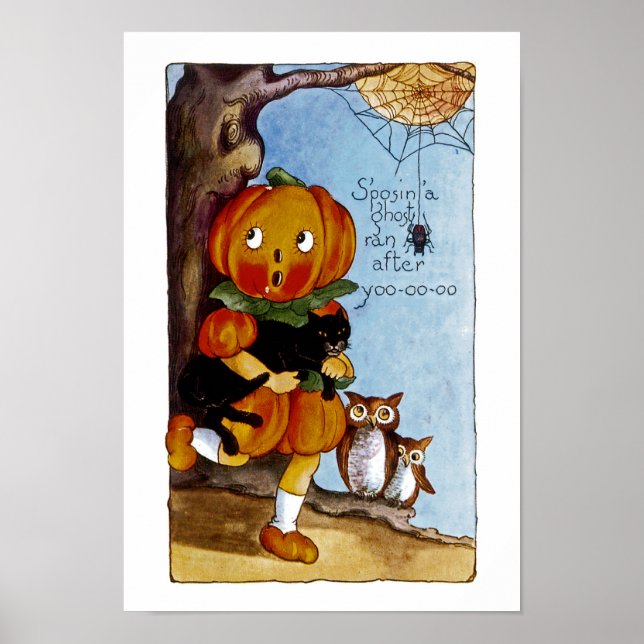 Póster ¡Vamos a poner un fantasma tras Yoo-oo! (Frente)