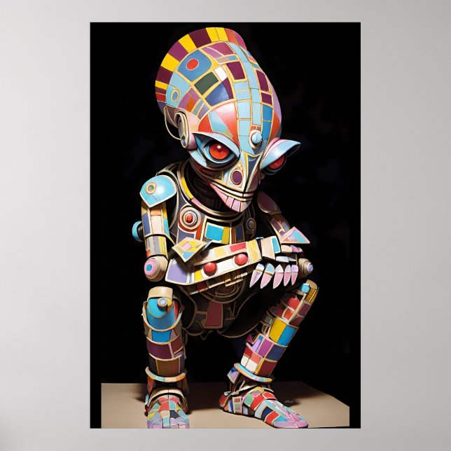 Póster Vamos a seguir con nuestra carpa Ken Gage Sci-Fi (Frente)